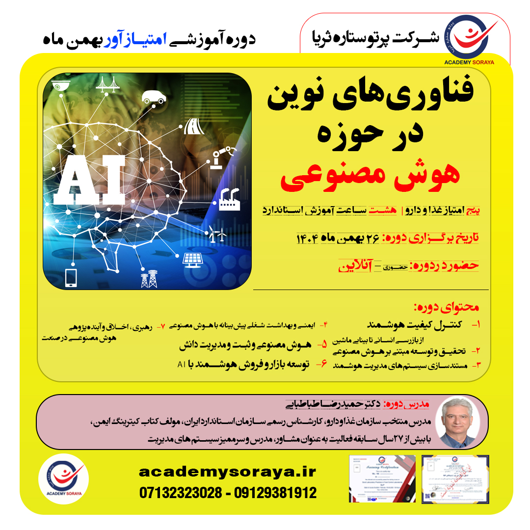 کاربرد هوش مصنوعی (AI) در صنایع